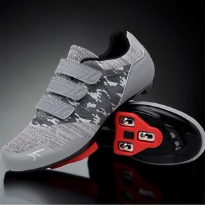 Wofada Gray Camo Speed Sneaker Cycling Shoes Bike Bicycle SIZE 44 (US 10.5 mens)